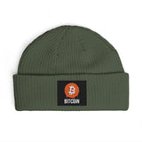 Bitcoin Beanie — Logo Cuff
