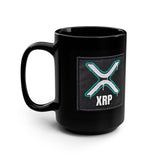 XRP Mug — Neon Logo Patch