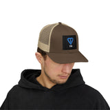 TON Trucker Cap — Blue Diamond Snapback