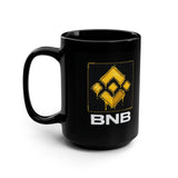 BNB Mug — Gold Diamond Logo Patch