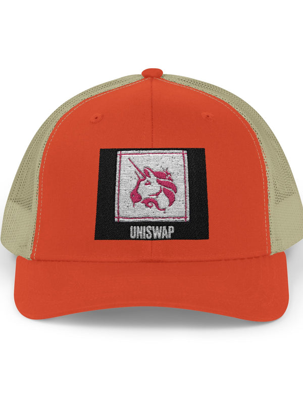 Uniswap Trucker Cap — Unicorn Snapback — Mr. Lined