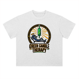 Crypto T-Shirt — Green Candle Therapy
