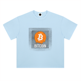 Bitcoin T-Shirt — Orange Drip Logo