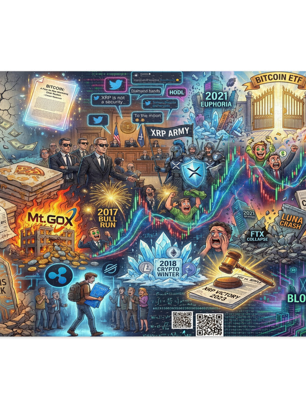 Crypto Jigsaw Puzzle — Chronicles 2008–2026 — Mr. Lined crypto streetwear