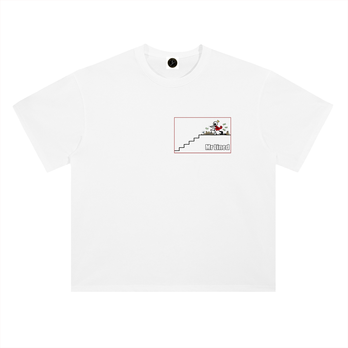 Solana T-Shirt — Laugh at the Odds —  — Mr. Lined