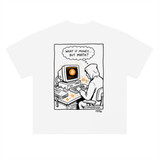 Bitcoin What If Money But Math T-Shirt — Cypherpunk 1996 Light Variant