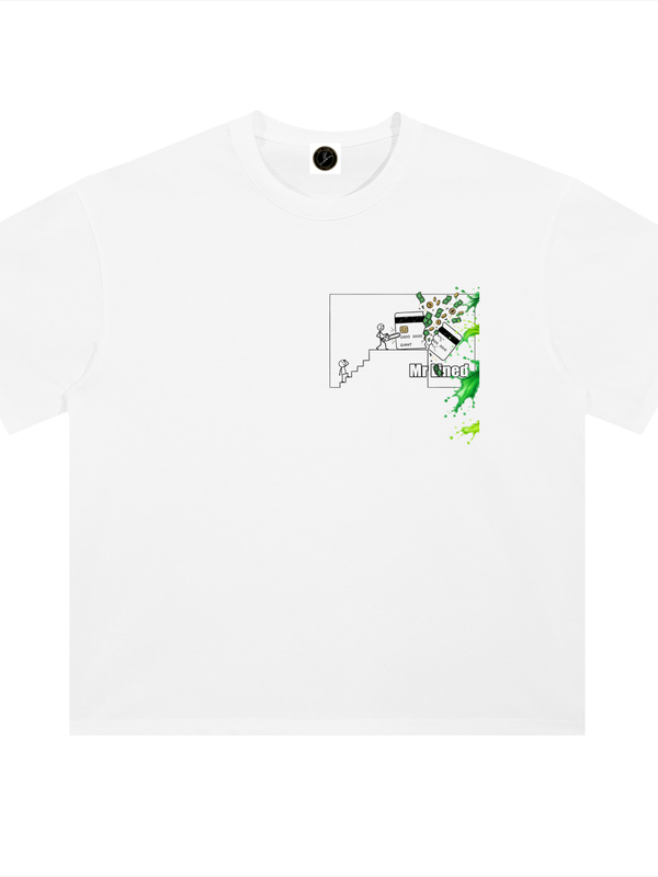 BONK T-Shirt — Airdrop for the People, Anti-VC — Mr. Lined crypto streetwear