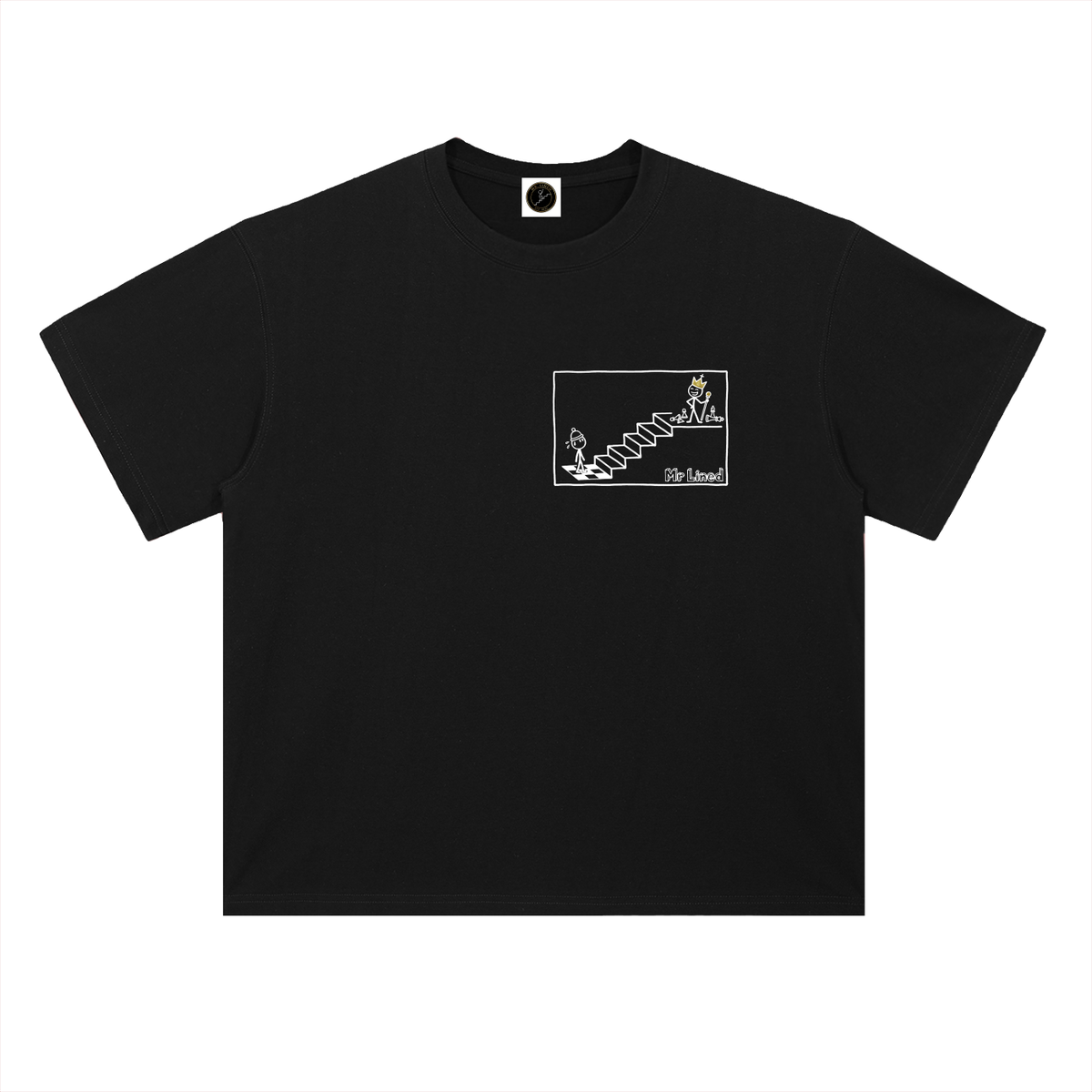 XRP T-Shirt — 4-Year Courtroom War —  — Mr. Lined