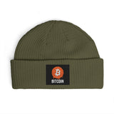 Bitcoin Beanie — Logo Cuff