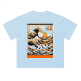 Bitcoin T-Shirt — The Wave Is Coming, Hokusai