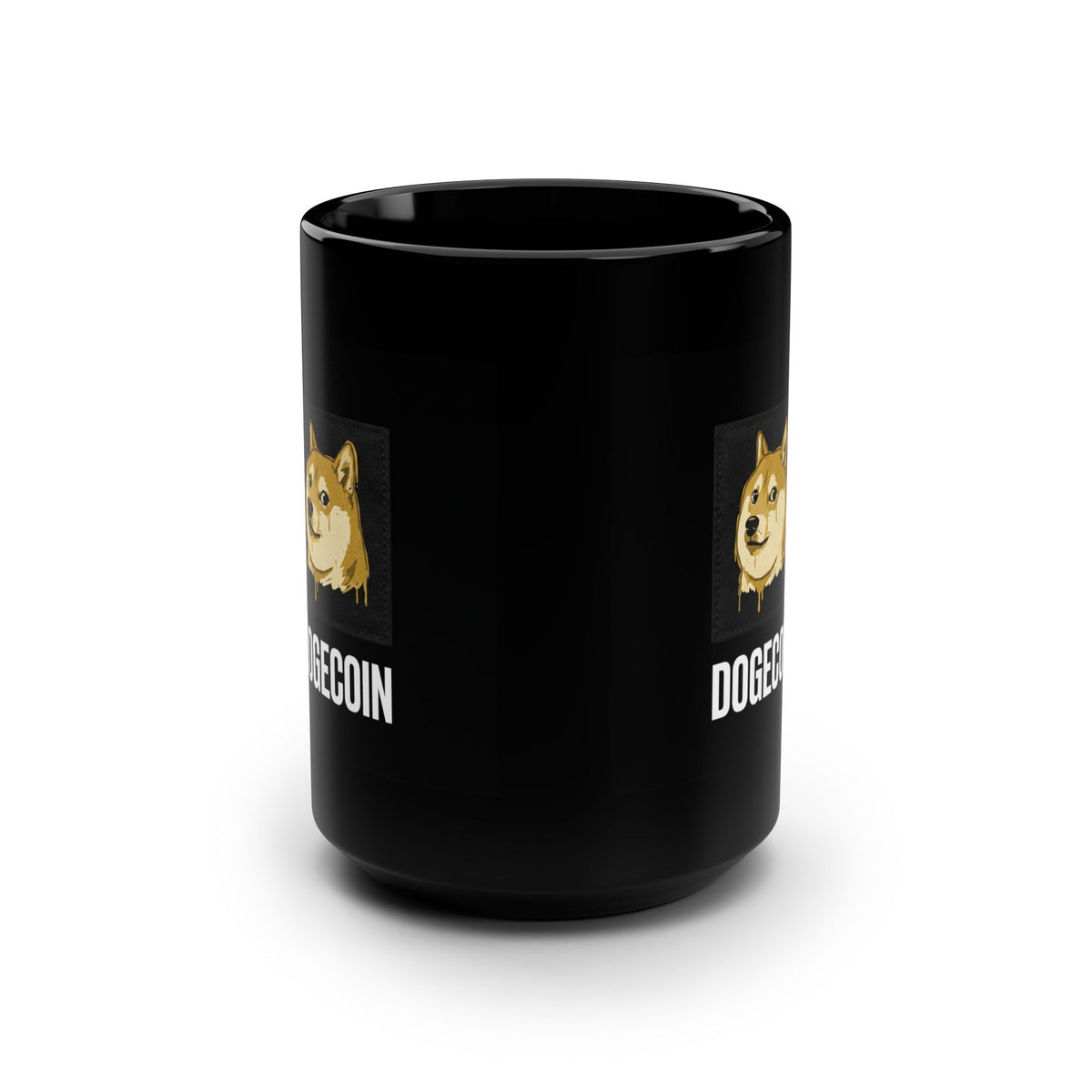 Dogecoin Mug — Shiba Patch —  — Mr. Lined