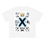 XRP T-Shirt — Not a Security, Crown Sketch