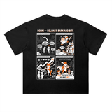 BONK Solana's Bark And Bite T-Shirt — Christmas 2022 Airdrop Dark Variant