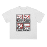Crypto T-Shirt — Buy the Dip, Comic Strip
