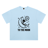 XRP T-Shirt — To the Moon, Patience Badge