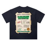 Solana Jito Airdrop Exhibit T-Shirt — Dark Variant
