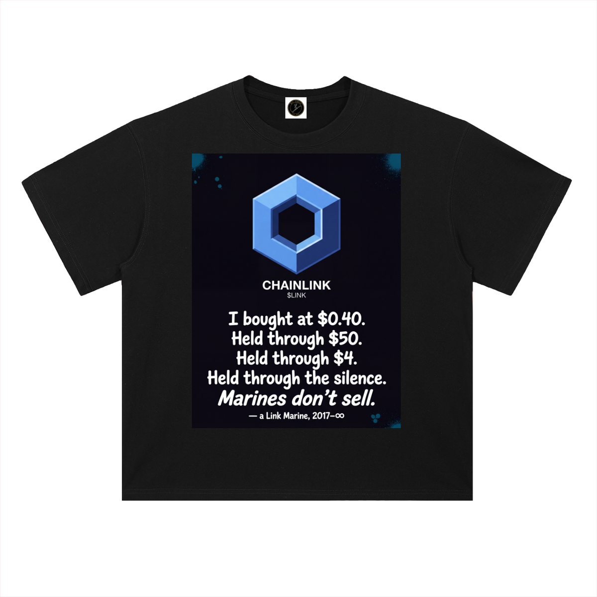 Chainlink T-Shirt — Marines Don't Sell, $0.40 —  — Mr. Lined