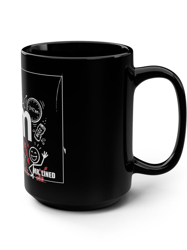 Crypto Mug — GM 3:47AM Trading Energy — Mr. Lined crypto streetwear