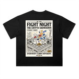 Crypto T-Shirt — Fight Night, Bull vs Bear