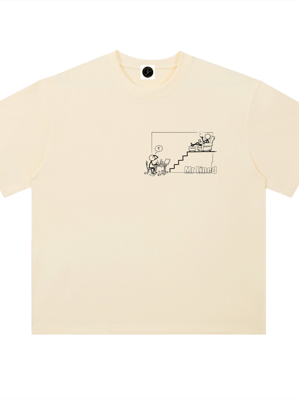 Bitcoin T-Shirt — Not Your Keys Not Your Coins — Mr. Lined crypto streetwear