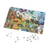 Crypto Jigsaw Puzzle — Bitcoin vs Ripple Battlefield