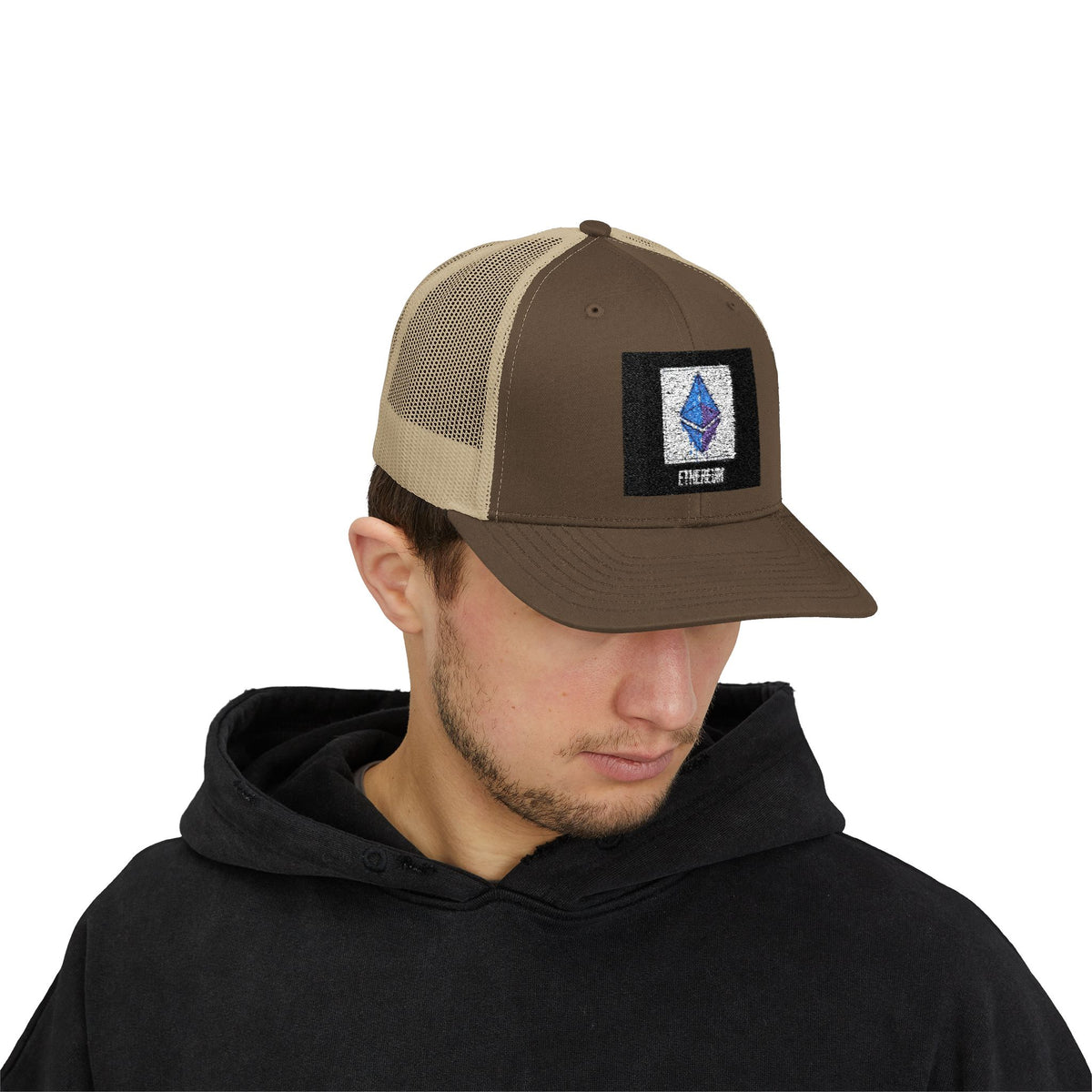 Ethereum Trucker Cap — Diamond Snapback —  — Mr. Lined