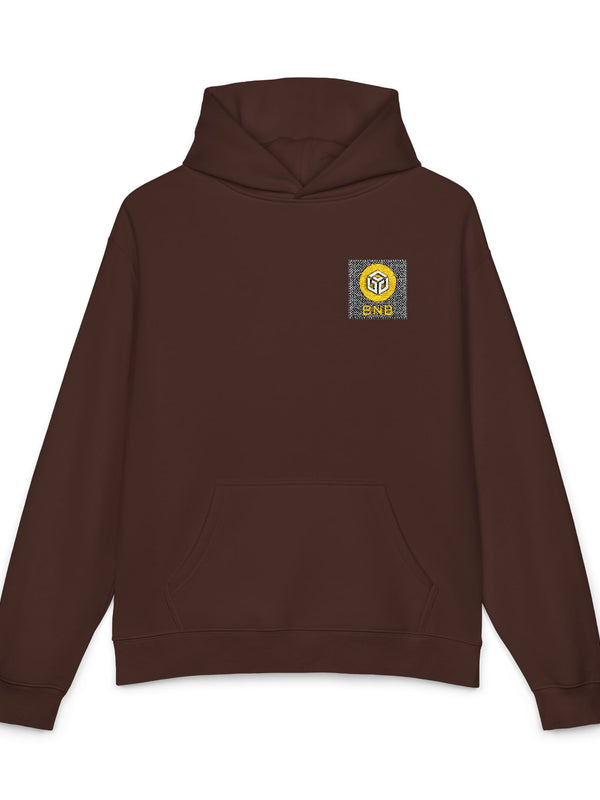 BNB Hoodie — Yellow Card — Mr. Lined crypto streetwear