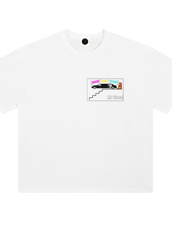 Chainlink T-Shirt — Wall Street Came to Us — Mr. Lined crypto streetwear