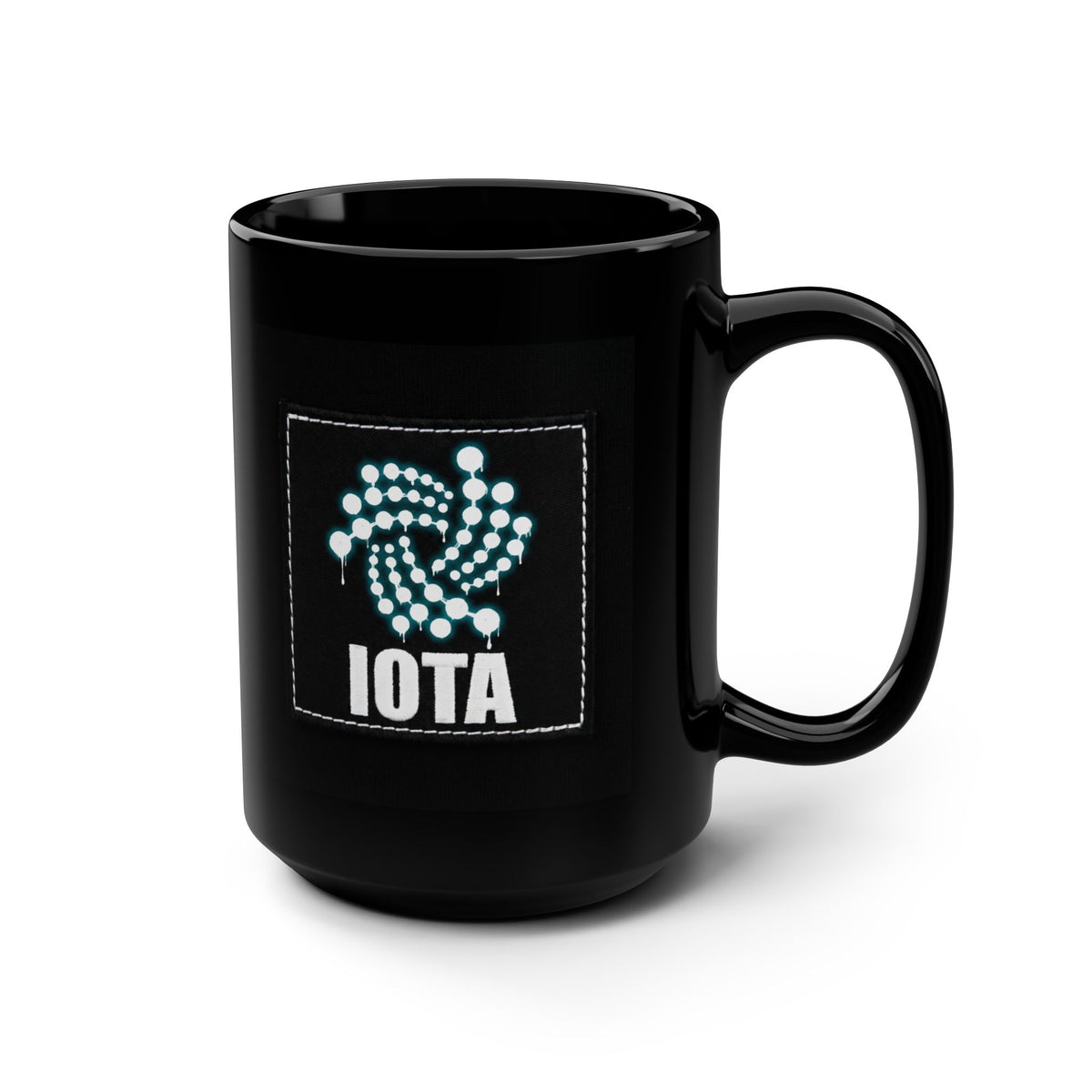 IOTA Mug — Tangle Logo Patch —  — Mr. Lined