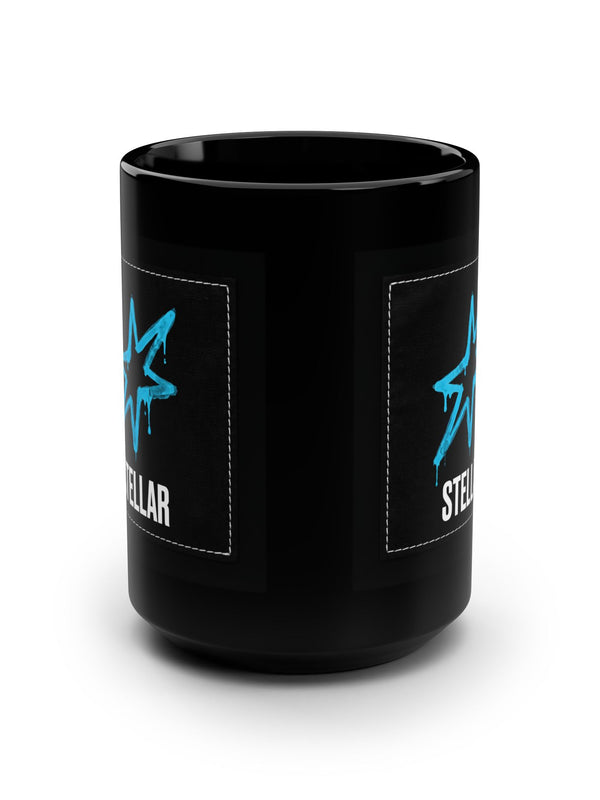 Stellar Mug — Blue Star Patch — Mr. Lined