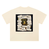 Bitcoin Crypto Twitter Collage T-Shirt — Fix The Money Heather Variant