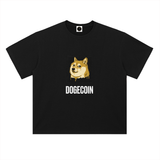 Dogecoin T-Shirt — Gold Drip Logo
