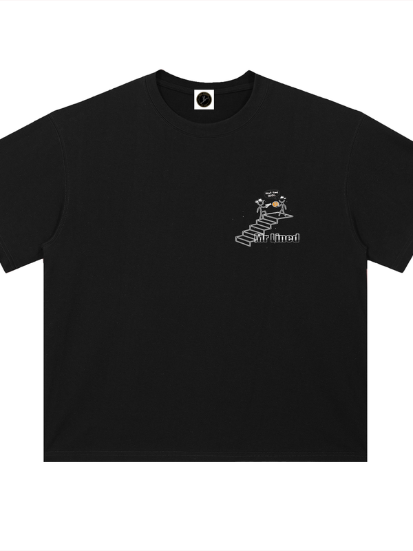 Bitcoin T-Shirt — Broadcast to Blockchain — Mr. Lined crypto streetwear