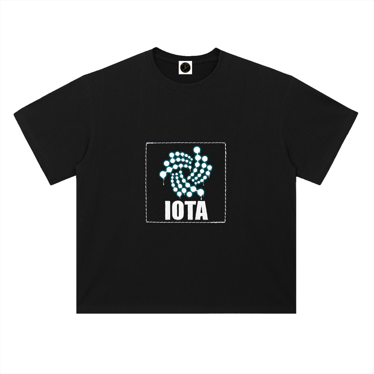 IOTA T-Shirt — Tangle Patch Logo —  — Mr. Lined