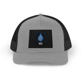 Sui Trucker Cap — Water Drop Snapback