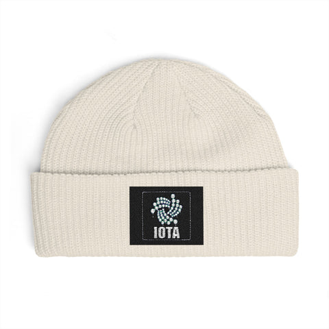IOTA Beanie — Tangle Spiral Patch