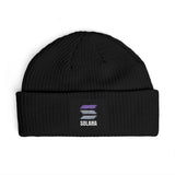 Solana Beanie — Stacked Books Patch