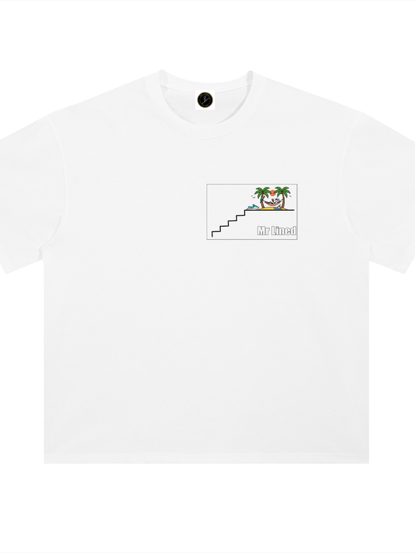 Avalanche T-Shirt — Build Without Limits, 4500 TPS — Mr. Lined crypto streetwear