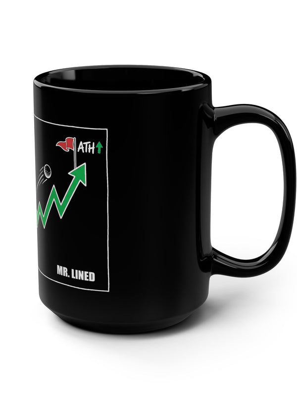 Crypto Mug — Golf ATH Green Uptrend — Mr. Lined crypto streetwear