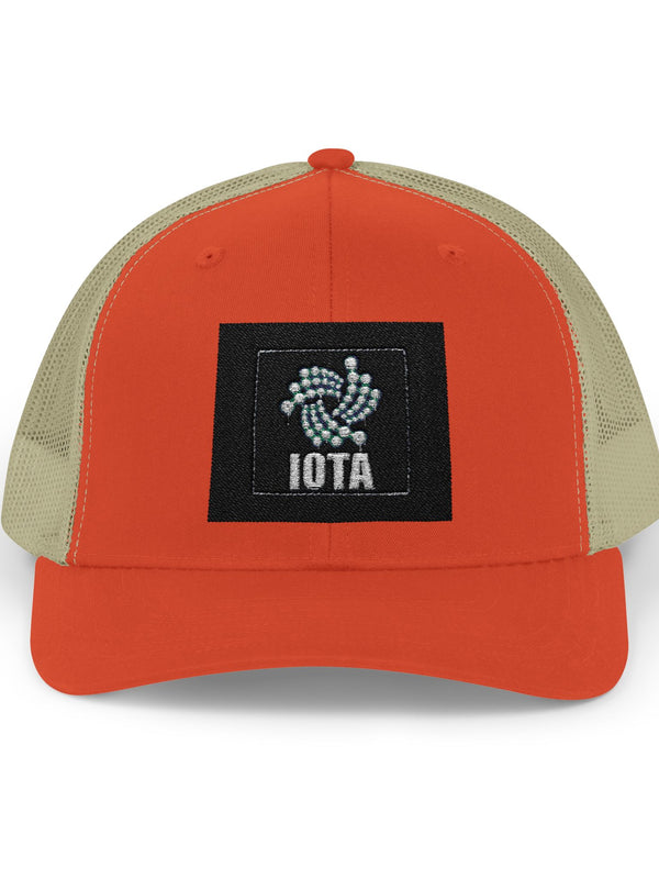 IOTA Trucker Cap — Tangle Snapback — Mr. Lined crypto streetwear