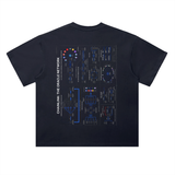 Chainlink The Oracle Network T-Shirt — Decentralized Architecture Dark Variant