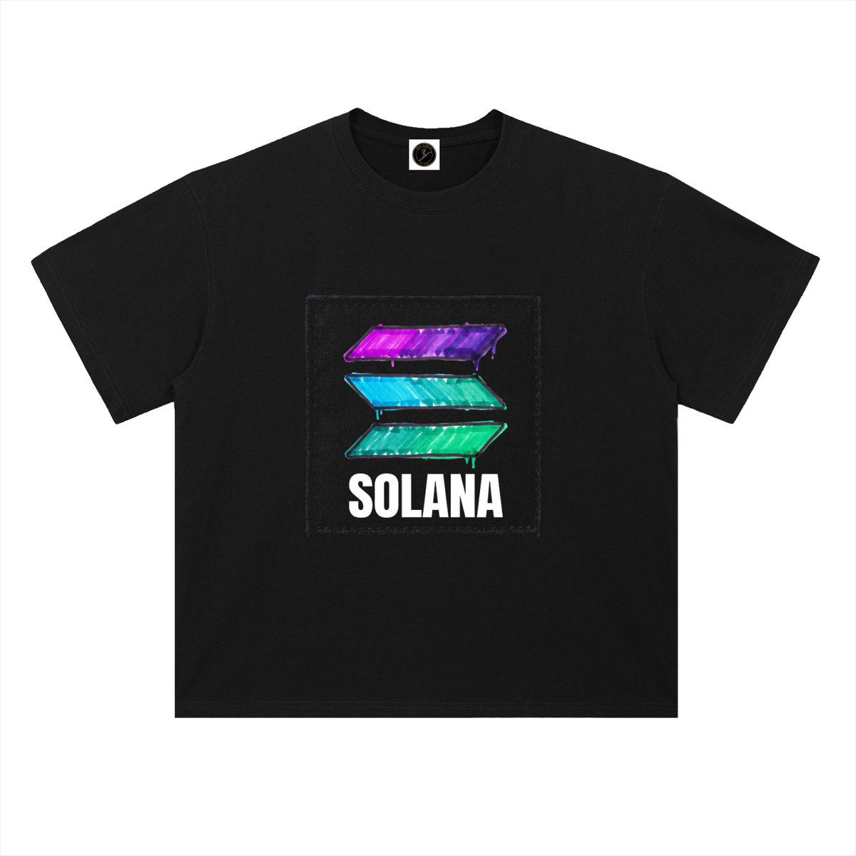 Solana T-Shirt — SOL Logo —  — Mr. Lined