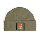 Shiba Inu Beanie — SHIB Logo Cuff
