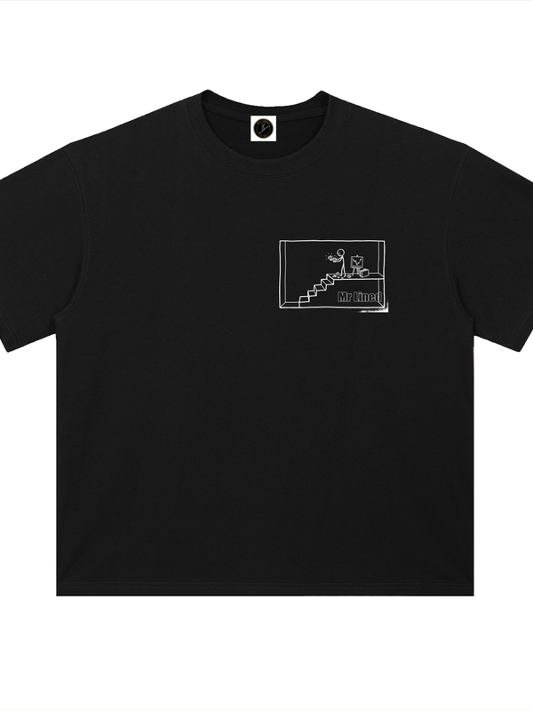 BONK Community Bat T-Shirt — Solana's Bark Solana's Bite Dark Variant — Mr. Lined crypto streetwear