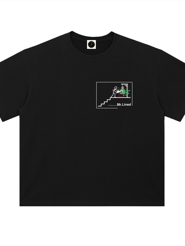 Bitcoin T-Shirt — Not Money, Freedom, Balloon Girl — Mr. Lined crypto streetwear