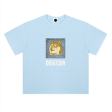 Dogecoin T-Shirt — Gold Drip Logo