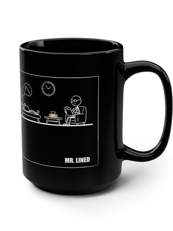 Crypto Mug — Trader Therapy Candle Chart — Mr. Lined crypto streetwear