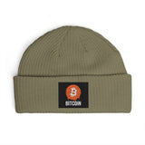 Bitcoin Beanie — Logo Cuff