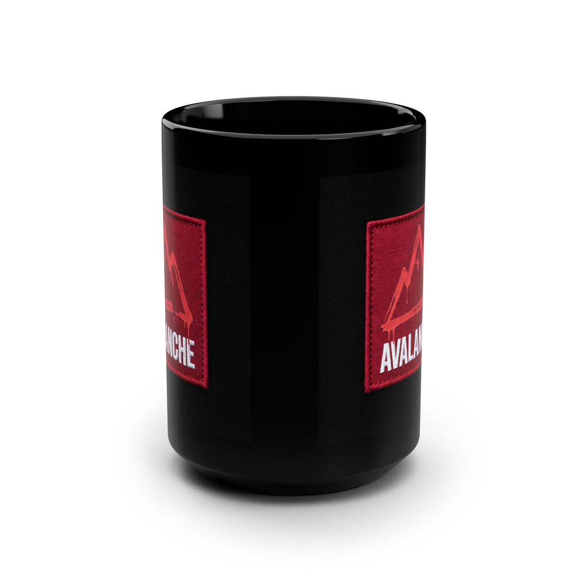 Avalanche Mug — AVAX Mountain Patch —  — Mr. Lined