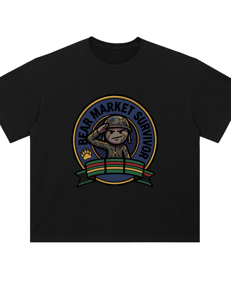 Crypto T-Shirt — Bear Market Survivor